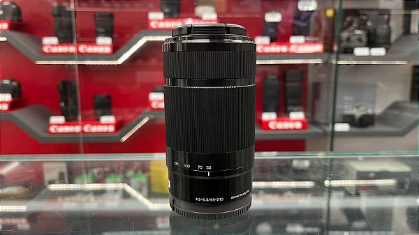Lente Sony E 55-210mm f/4.5-6.3 OSS – Usada