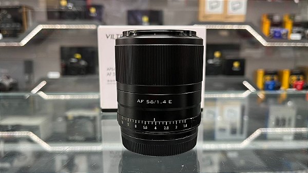 Lente Viltrox 56mm f/1.4 STM para Sony E – Usada