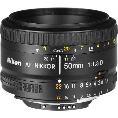 Lente Nikon AF 50mm f/1.8D