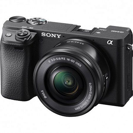 Câmera Digital Sony Alpha a6400 + 16-50mm f/3.5-5.6 OSS