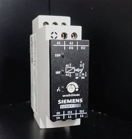 3UG0701-0AN00 Rele Duplo Nível Liquido Trilho 35mm 220 VCA 1 Reversível - SIEMENS