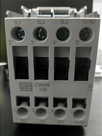 CWM9-10-30V26 Contator Tripolar De 9a Em Ac-3 25a/Ac1 1na 220v/60hz-WEG