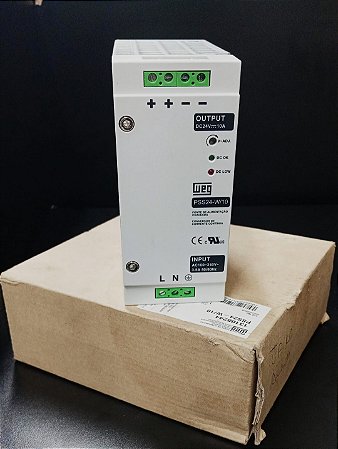 PSS24-W/10 Fonte De Alimentação Chaveada 100-240 Vca 24vcc 240w 10a - WEG