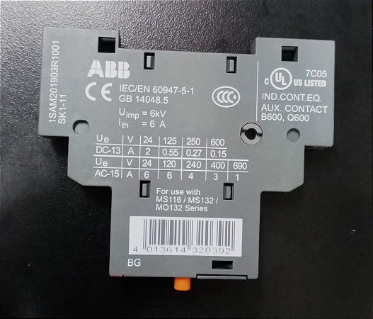 1SAM201903R1001 Sk1-11 Contato De Sinalização 1 Na + 1 Nf - ABB