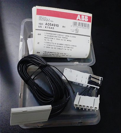 1SDA054910R1 Contato Aux-C T4-T5-T6 1q 1sy 250 Vac/Dc - ABB