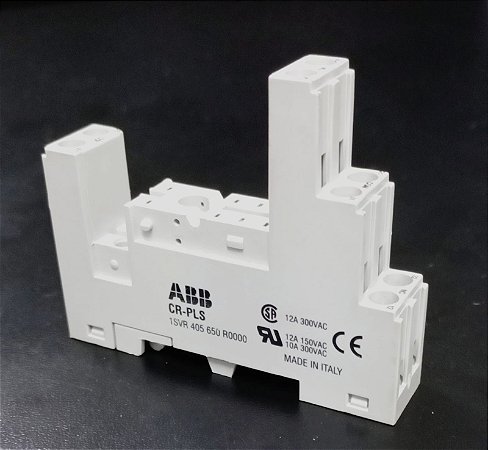 1SVR405650R0000 Base Para Acoplador A Rele Cr-Pls Para Relés Cr-P 1c/O Ou 2c/O - ABB