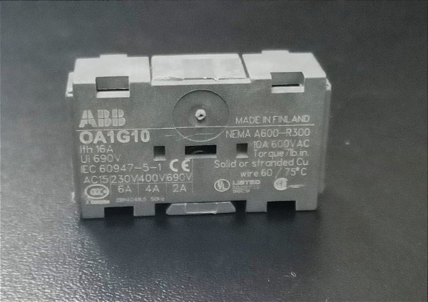 1SCA022353R4970 Contato Auxiliar 1no, Oa1g10 - ABB
