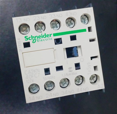 CA2KN40FC7 Contator Auxiliar 4s 127v 50/60hz - SCHNEIDER