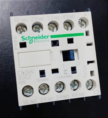 CA2KN40G7 Contator Auxiliar 120vca 50/60hz 4na - SCHNEIDER