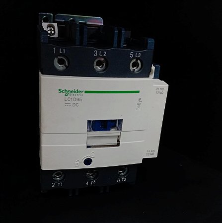 LC1 D95BD Contator Tripolar Com Bobina Tesys D95a 100 250v - SCHNEIDER