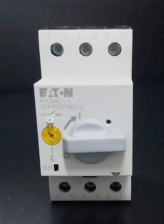 PKZMC-1 Disjuntor Motor Tripolar 0,63-1a - EATON