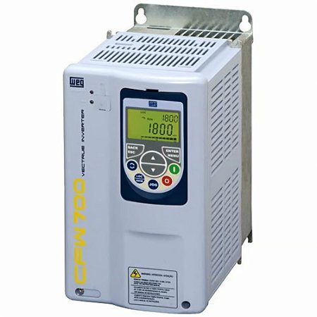CFW700B17P0T4DB20C3 Inversor De Frequência Trifásico Cfw700 380-480 V (Nd 17) (Hd 13,5) Ip20 - WEG (Recondicionado)