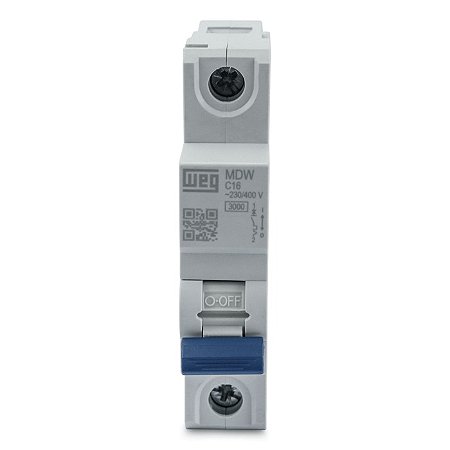 MDWP-C16-1 Minidisjuntor Monopolar 16a,Curva C - WEG