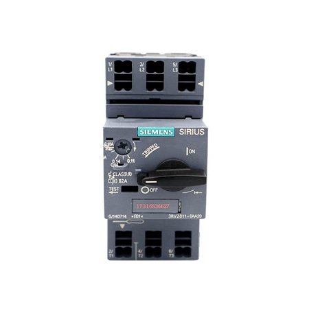 3RV2011-0HA20 Disjuntor Motor Tripolar 0,55-0,8a - SIEMENS