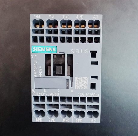 3RH2131-2AB00 Contator Auxiliar 3na+1nf 24 Vca 50/60hz - SEIMENS