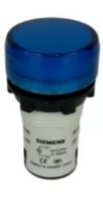 3SB6210-6AB50-1AA0 Sinaleiro Monobloco Plástico 125vca - Azul - SIEMENS