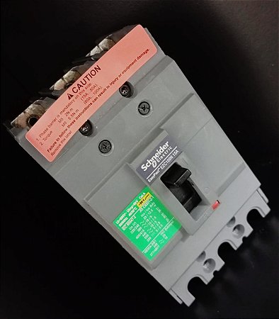 EZC100N3015 Disjuntor Caixa Moldada Tripolar 240v 15a 25ka - SCHNEIDER