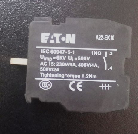 A22-EK10 Bloco Contato 1na - EATON