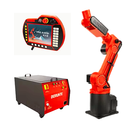 ALPHA0805A Braço robótico articulado de pequeno porte (6 eixos), carga máxima de 5 kg - BORUNTE