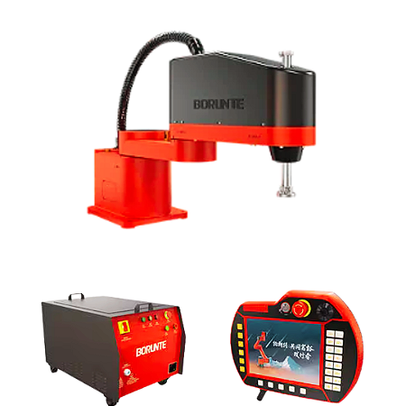 ALPHA0810A Robô scara de pequeno porte para montagem (4 eixos), carga máxima de 10 kg - BORUNTE