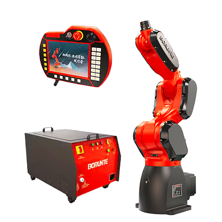 ALPHA0707A Braço robótico articulado de pequeno porte (6 eixos), carga máxima de 7 kg - BORUNTE