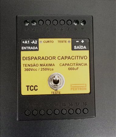 TCC Disparador Capacitivio 360vcc 250vca 660uf - PEXTRON