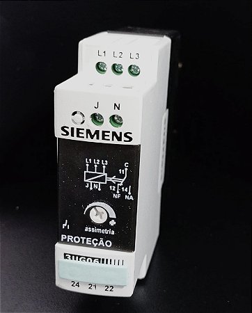 3UG0612-1AQ15 Relé De Monitoramento De Tensão Trifásico 160 A 690 V Ac - SIEMENS