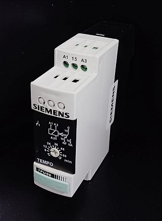 7PU0611-2AW60 Relé De Tempo Retardo 6s A 60min 1 Contato 94–242v Ac / 24v Ac/Dc 50/60hz - SIEMENS