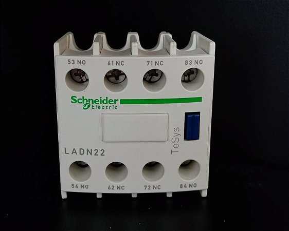 LADN22 Bloco Decontato Auxiliar Instantaneo 2na+2nf - SCHNEIDER