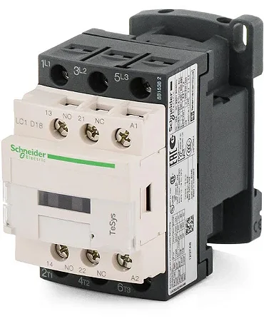 LC1D18BD Contator Tripolar Tesys Deca 18a 1na+1nf 24vcc - SCHNEIDER (USADO)