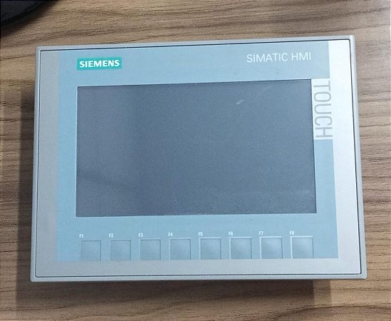 6AV2 123-2GB03-0AX0 Interface Homem Maquina Touch Lcd 7 Ktp700 Basic - SIEMENS (USADO)