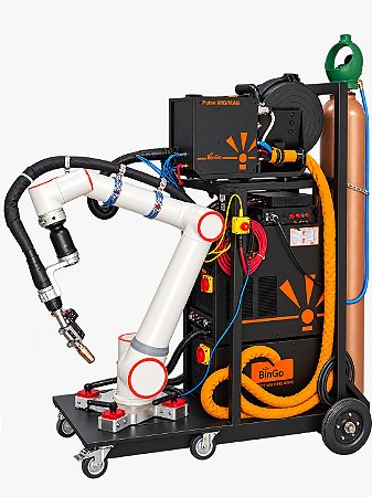 ALPHAFR10_500 BRAÇO ROBÓTICO COLABORATIVO (6 EIXOS), COM MÁQUINA DE SOLDA DE 500A