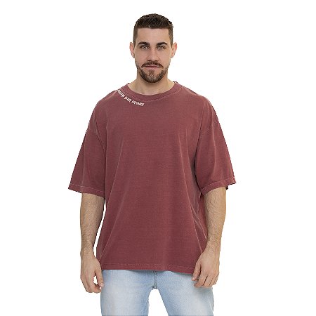 Camiseta 100% Algodão Oversized Dreams