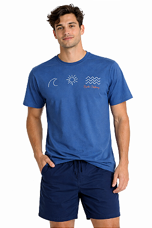 Camiseta 100% Algodão Sunset