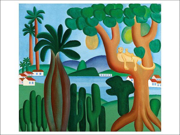 PÔSTER CARTAO-POSTAL - TARSILA DO AMARAL