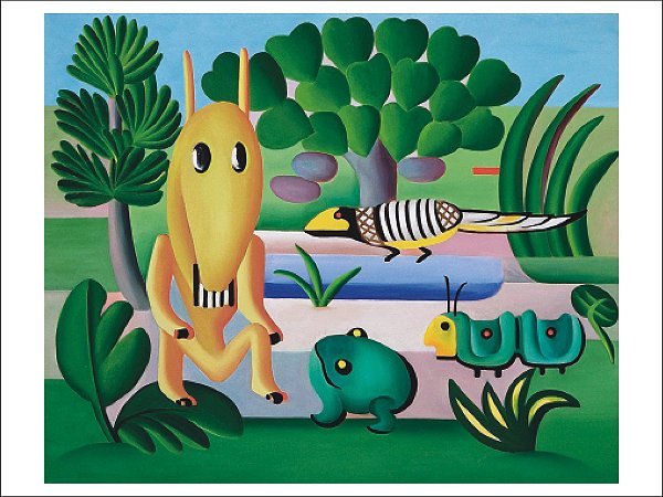 PÔSTER A CUCA - TARSILA DO AMARAL