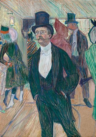 ÍMÃ MONSIEUR FOURCADE - HENRI DE TOULOUSE-LAUTREC