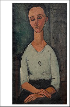 CARTÃO-POSTAL CHAKOSKA - AMEDEO MODIGLIANI