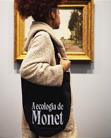 BOLSA A ECOLOGIA DE MONET - AZUL
