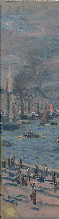 MARCADOR MONET - VUE DE IÁNCIEN AVANT-POTR DU HAVRE