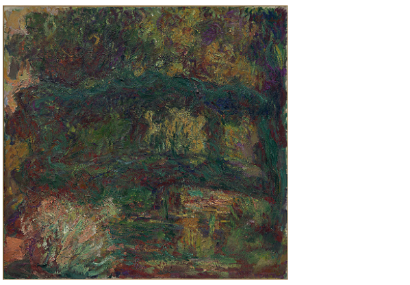 POSTAL MONET - LE PONT JAPONAIS
