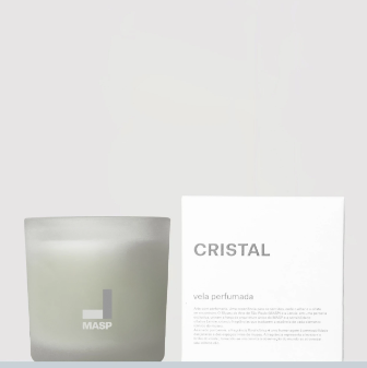 VELA PERFUMADA CRISTAL - MASP LENVIE