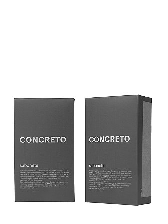 SABONETE EM BARRA CONCRETO - MASP LENVIE