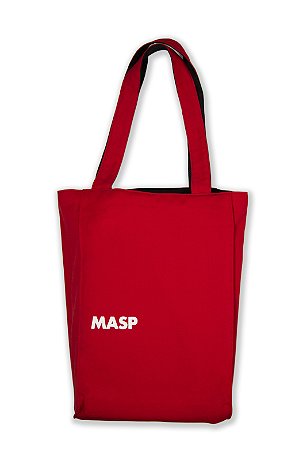 BOLSA MASP VERMELHA E PRETA