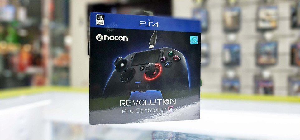 Controle Nacon - Revolution Pro Controller 2 - PlayStation 4 -  Seminovo