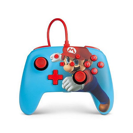 Controle PowerA - Mario Punch - Azul