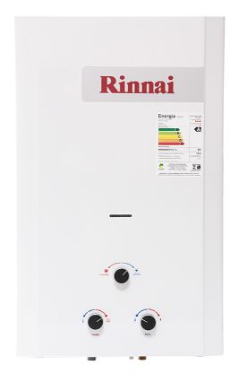 Aquecedor de Água a Gás Rinnai - REU M200 - Exaustão Natural - 20 Litros/min