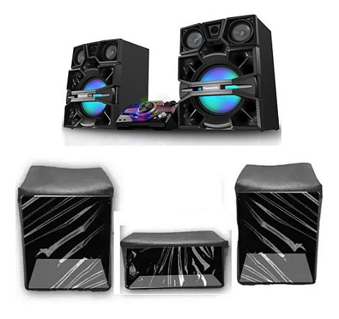 Capa Para Mini System Max8000 Com Frente Transparente