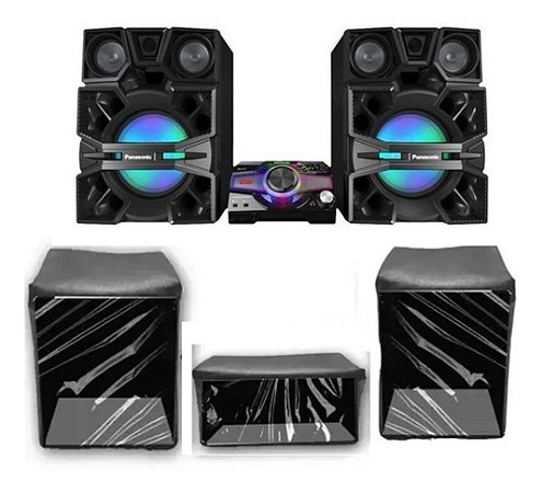 Capa Para Mini System Max9000 Com Frente Transparente