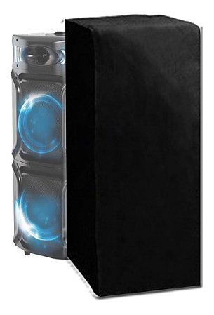 Capa para Som Torre Philco PCX15000 Preta Impermeável
